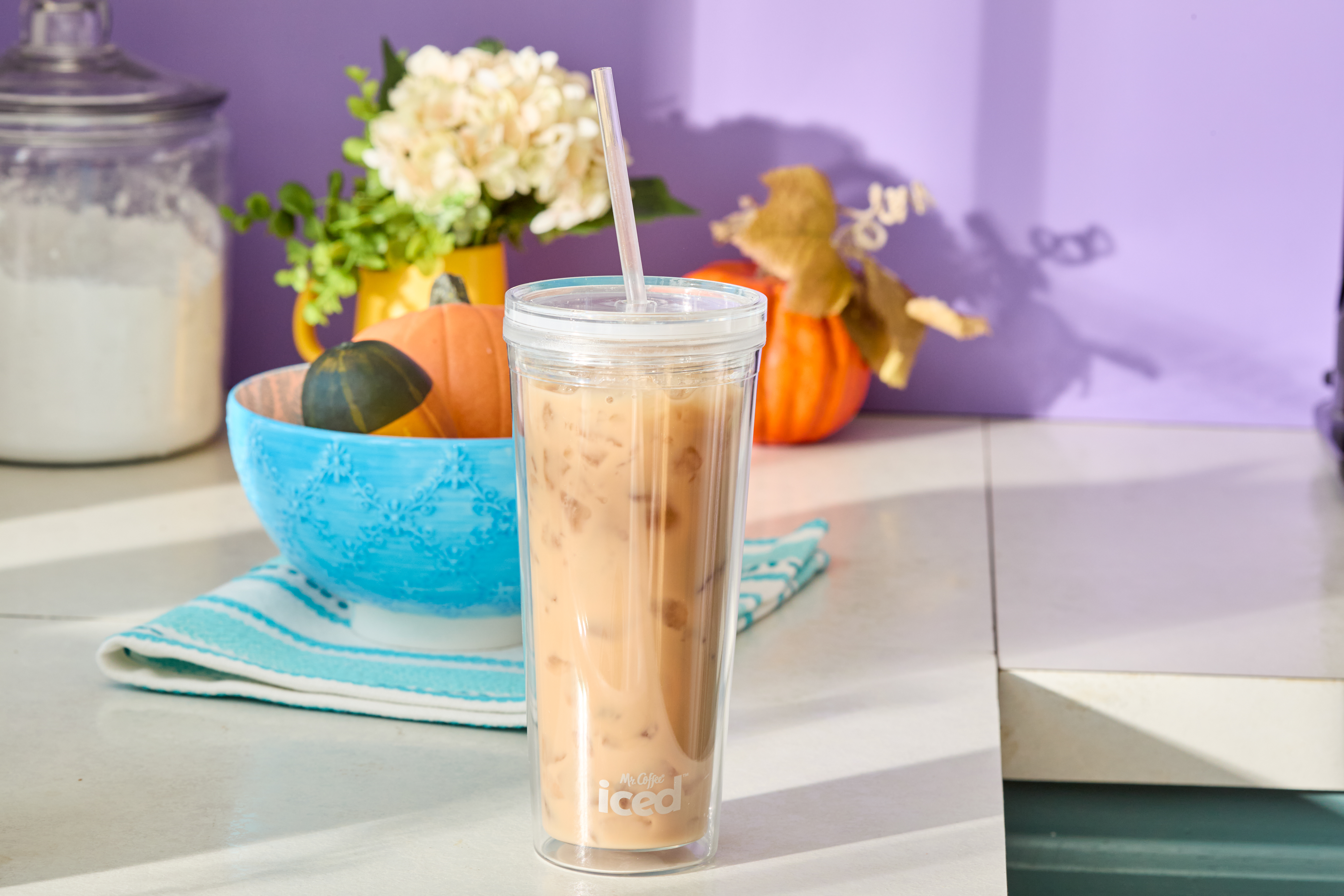 caramel pumpkin pie iced coffee