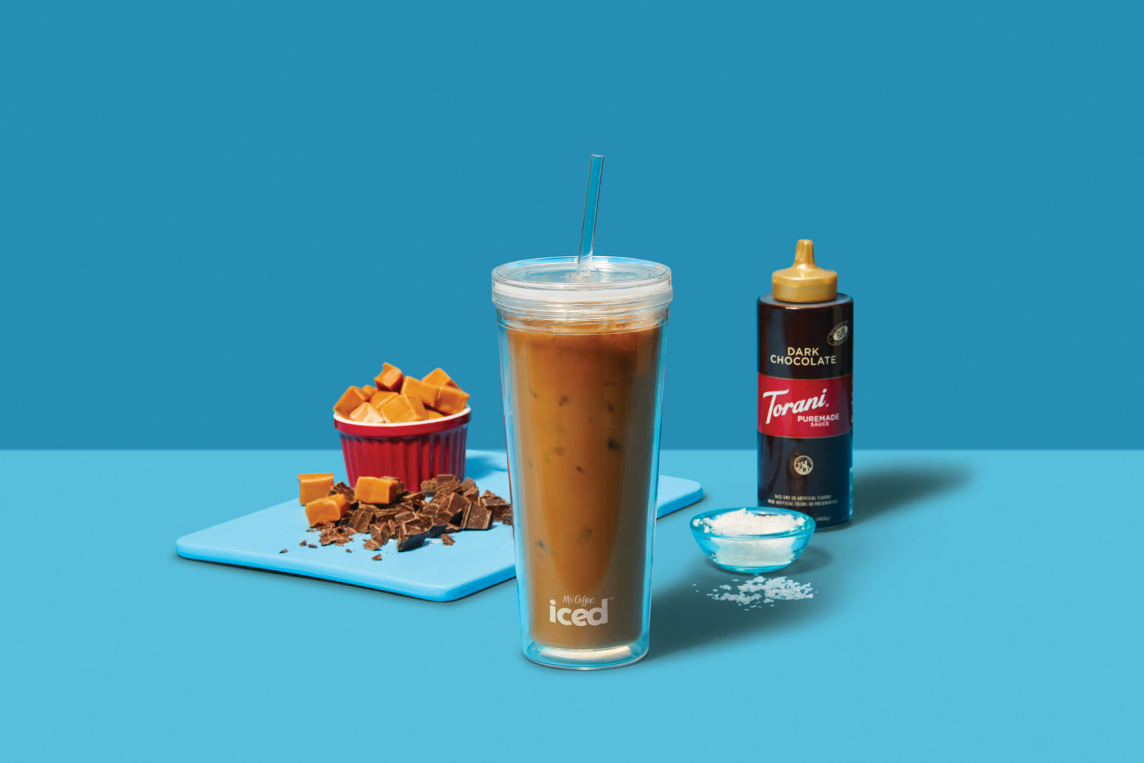 Salted Caramel Iced Mocha
